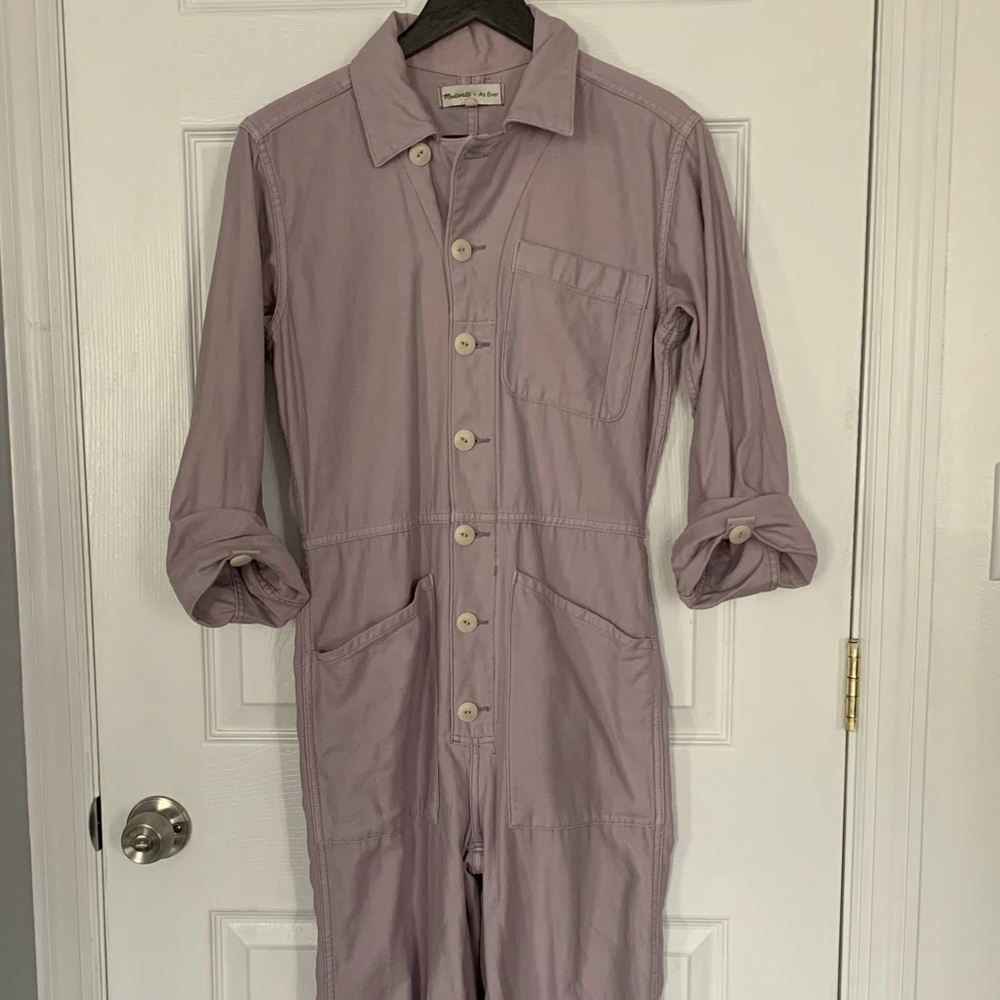 Madewell x As Ever Lavender Jumpsuit